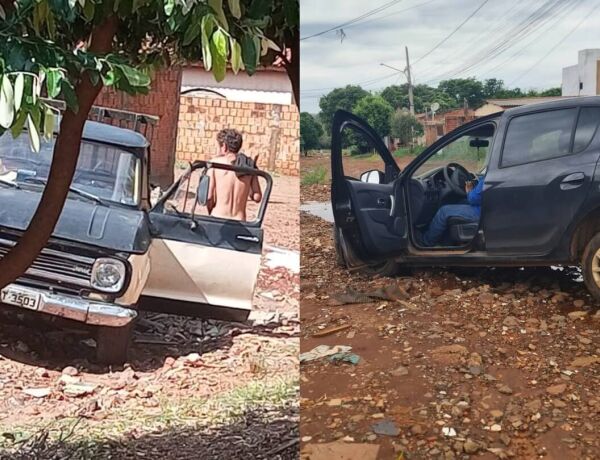 Prefeita n&atilde;o compareceu a protesto marcado na segunda-feira; popula&ccedil;&atilde;o relata dificuldades com transporte por aplicativo e denuncia vazamento de esgoto