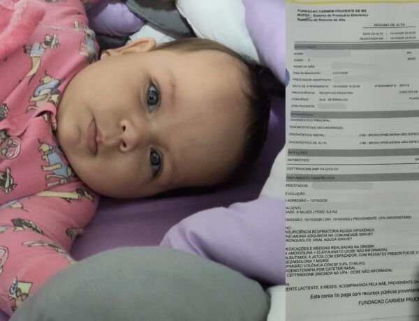 Anna Laura Insarralde de Ara&uacute;jo morreu ap&oacute;s quase 24h de interna&ccedil;&atilde;o por febre e v&ocirc;mito 