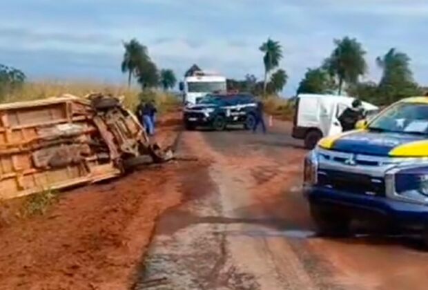 A pista precisou ser totalmente interditada