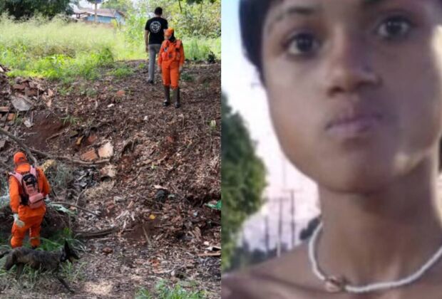 Buscas por Maria Eduarda contam com apoio dos bombeiros e c&atilde;o farejador