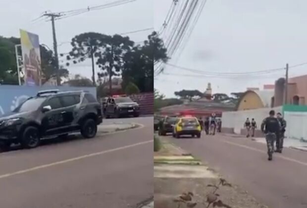 Segundo a prefeitura, o homem pulou o muro da escola e prendeu crian&ccedil;as em uma sala. Bope negocia com o suspeito a liberta&ccedil;&atilde;o dos ref&eacute;ns