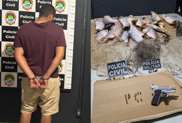 Homem de 32 anos estava em liberdade condicional e foi detido em Lagoa Bonita, distrito de Deod&aacute;polis