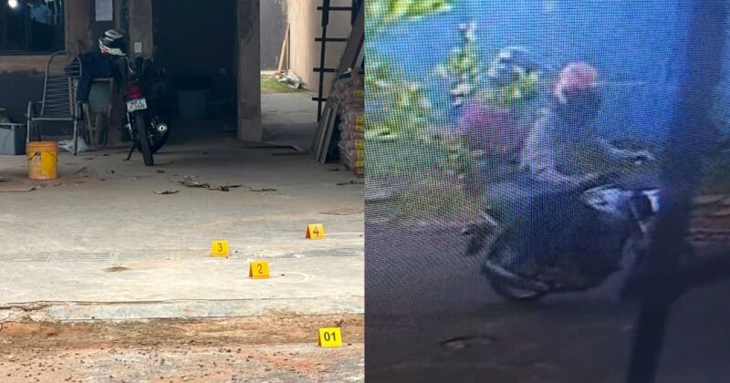 Matheus Luiz de Castro Vasconcelos foi morto com v&aacute;rios tiros no quintal de casa