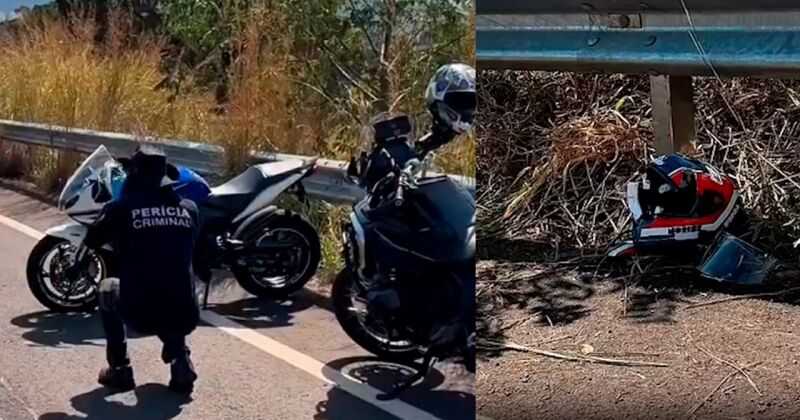 O acidente aconteceu na manh&atilde; deste domingo