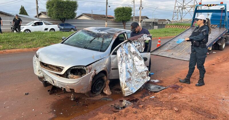 Jonathan Pereira de Oliveira morreu ainda no local do acidente ap&oacute;s ter a cabe&ccedil;a perfurada por parte da porta durante capotamento 