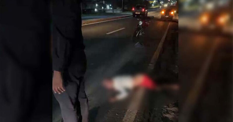 Acidente ocorreu na noite desta quarta-feira
