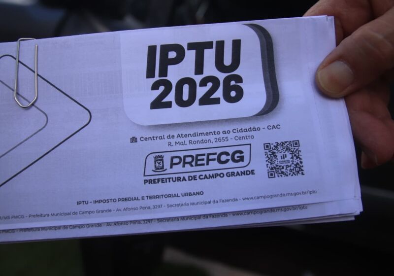 Tal&atilde;o IPTU 2026