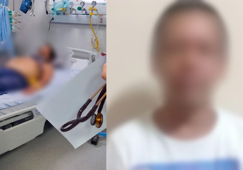 Por conta das brigas, o idoso chegou a passar mal e ser internado 