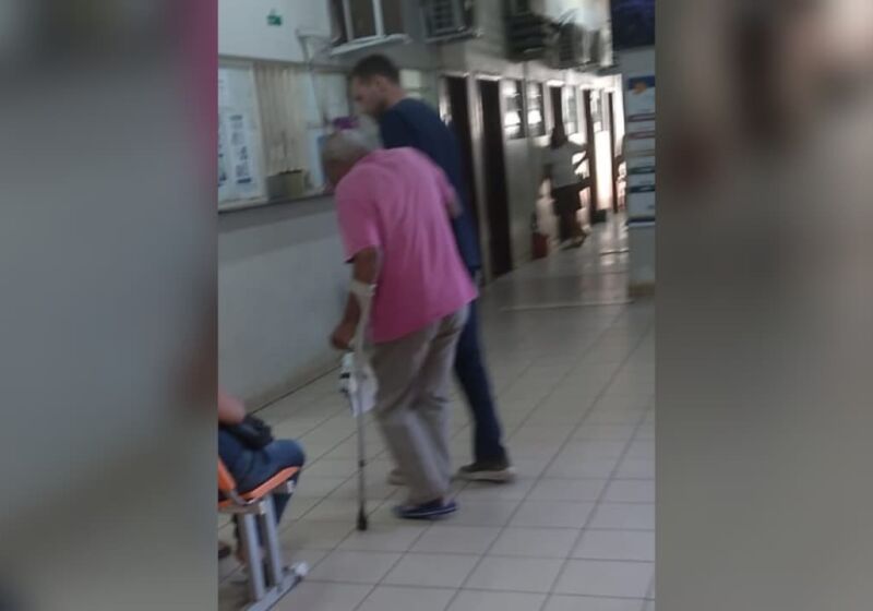 Atitude simples chamou a aten&ccedil;&atilde;o de quem aguardava atendimento na unidade