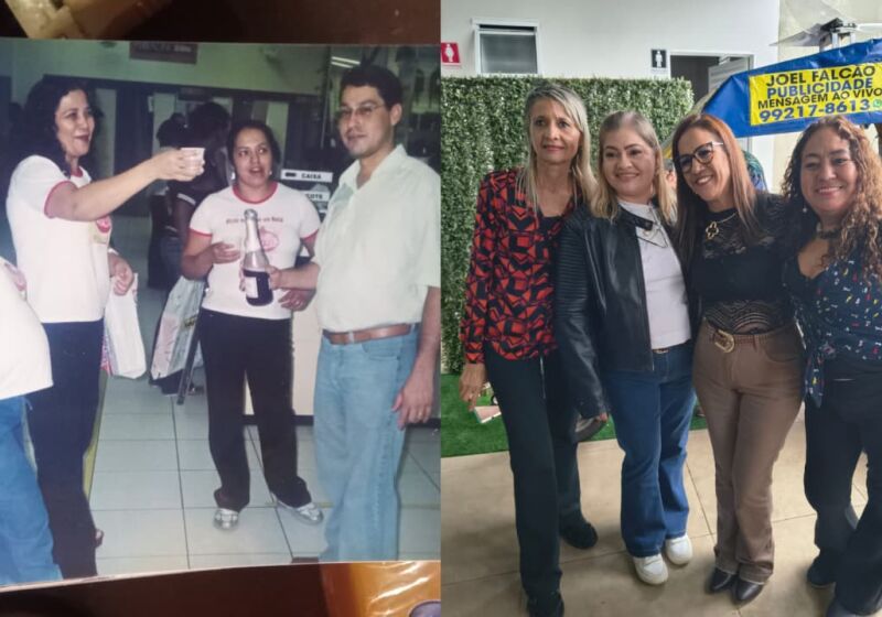 Alguns j&aacute; se foram, outros ainda est&atilde;o aqui, mas o carinho entre eles &eacute; real e ultrapassou o ambiente de trabalho