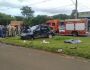 Grave acidente entre carros deixa dois mortos na Avenida Guaicurus