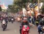 Vídeo: motociata de Bolsonaro lota ruas de Chapecó