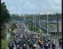 Vídeo: motociata em favor de Bolsonaro leva milhares às ruas de Salvador