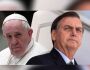 Recado para Bolsonaro? Papa Francisco pede mais vacinas e menos fuzis