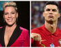 Cantora Pink pede 'camisolas' ao craque Cristiano Ronaldo; veja o que ele respondeu
