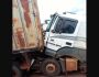 Engavetamento de caminhões deixa trânsito caótico em Três Lagoas (vídeo)