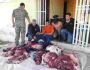Polícia recupera 350 quilos de carne roubada por grupo na fronteira