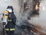 Escritório de transportadora pega fogo e mobiliza Corpo de Bombeiros em Corumbá