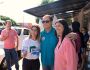 Soraya e Rose Modesto fazem caminhada de apoio a candidato a prefeito de Angélica