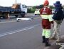Motociclista morto em acidente perdeu o controle e invadiu pista da BR-163 (vídeo)