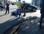 Mulher em bicicleta elétrica bate em motociclista na Vila Bandeirantes (vídeo)
