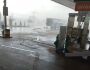 Tempestade afunda asfalto e destelha posto de gasolina em Paranaíba (vídeo)
