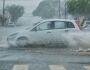 Chuva intensa retorna nesta quarta e enxurrada toma conta das ruas de Campo Grande