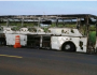 Ônibus com 20 estudantes pega fogo e fica completamente destruído em MS