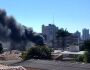 Vídeo: bombeiros tentam conter incêndio em comércio no centro da Capital