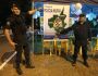 Policia Militar faz a segurança nas festividades de aniversário em Aquidauana