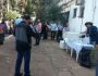 Sem reajuste, servidores da referência 14 fazem protesto em frente à prefeitura
