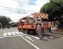 Governo do Estado efetua sinalização das ruas já recapeadas de Bonito