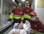 Grávida entra em trabalho de parto na BR-163 e dá à luz em ambulância