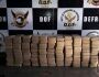 DOF descobre 124 kg de pasta base de cocaína em fundo falso de veículo; motorista é preso