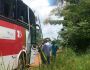'Viagem maldita': ônibus com família sai atrasado, quebra e pega fogo