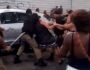 Foliões reclamam de abordagem de guarda que dá 'mata-leão' em rapaz em bloco de rua