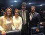 Ministros Tereza Cristina e Mandetta prestigiam posse de Nelsinho no Senado