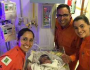 Bombeiros resgatam bebê abandonada em canteiro e menina recebe o nome de Maria Flor