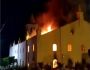 Incêndio atinge igreja matriz da cidade de Monte Santo, na Bahia