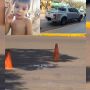 Criança de 4 anos soltou mão do irmão e atravessou a rua correndo