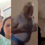 As imagens viralizaram nas redes sociais na segunda-feira