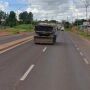 O motorista teria parado para fazer sua higiene pessoal quando foi furtado