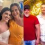 Da esquerda para direita: Paulo e Douglas Melo; Ol&iacute;via, Rosana e Felipe Jafar; e Ed Carlo Burgatt
