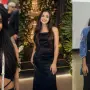 Larissa é a jovem de Kimono azul