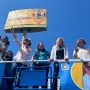 Candidata ao Senado, Michelle Bolsonaro participou de ato de campanha com Celina Le&atilde;o (PP) neste domingo