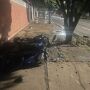 O condutor do carro teria furado o 'Pare'
