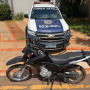 Motocicleta havia sido furtada neste domingo 