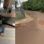V&iacute;tima teria sido atingida nas costas por jovem; outros moradores teriam reagido e passado a agredi-lo