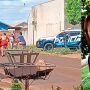 Equipes do Corpo de Bombeiros e da Polícia Militar foram acionadas para atender o caso
