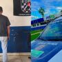 Equipe encontrou o homem na varanda da residência